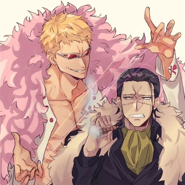 Avatar of Sir Crocodile and Doflamingo