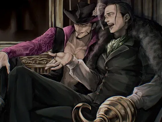 Avatar of Sir Crocodile and Dracule Mihawk