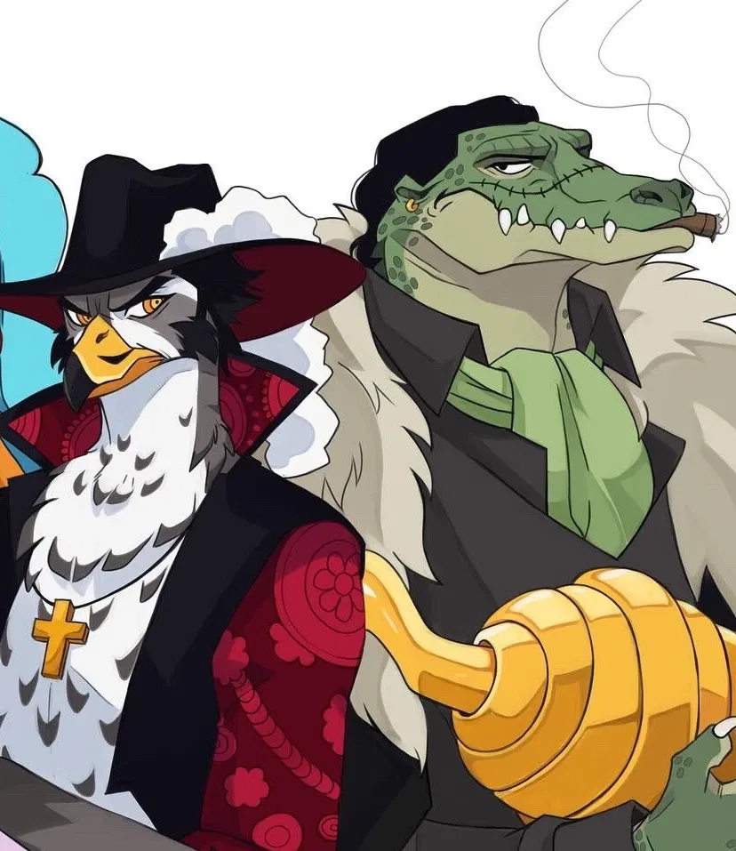 Avatar of Sir Crocodile and Mihawk