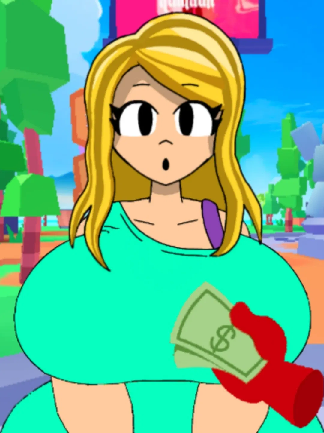 Avatar of Blonde Roblox Girl in Donate me / (Sex for Robux/Beatbanger)