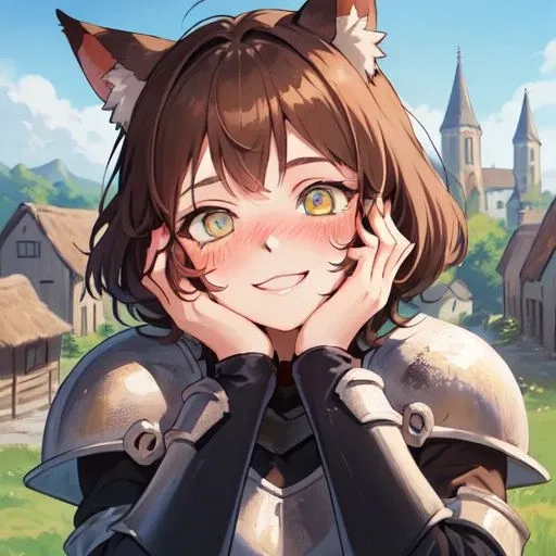 Avatar of Kim, The Yandere Dog-girl Knight. (Fantasy RPG)