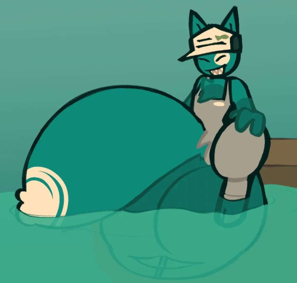 Avatar of He drank too many big sodas (Webfishing)