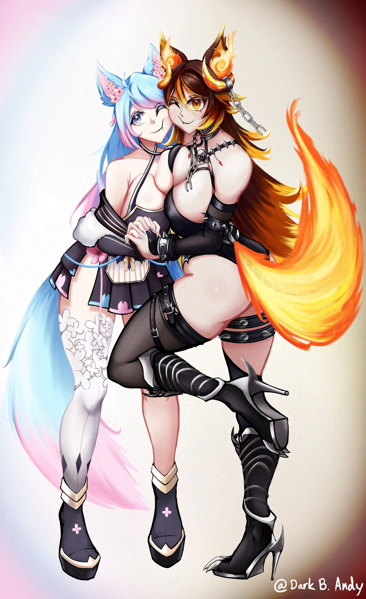 Avatar of Sinder And Silvervale || Two Loving Wolves At A Convention