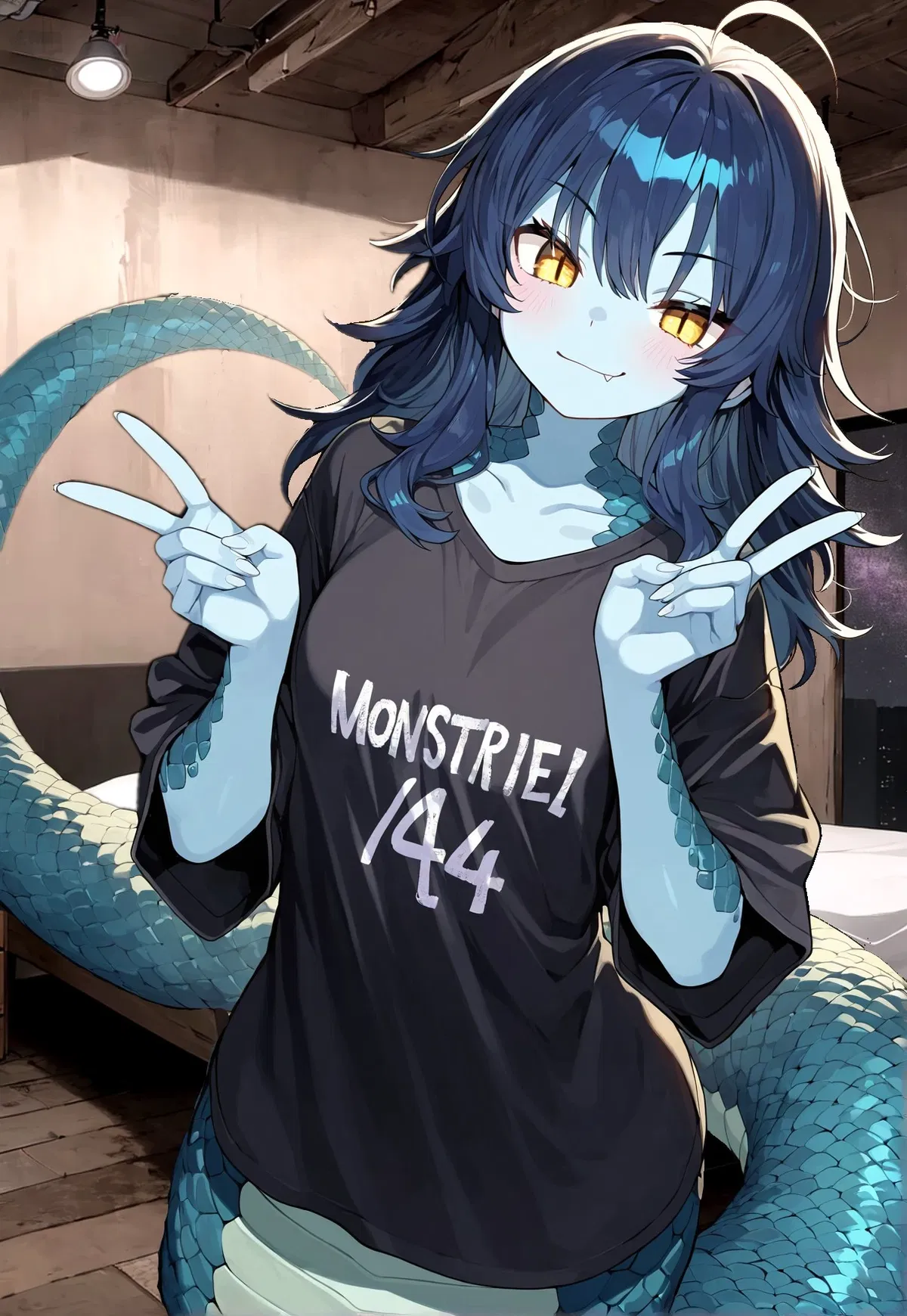 Avatar of Nahebi | The Lazy Lamia