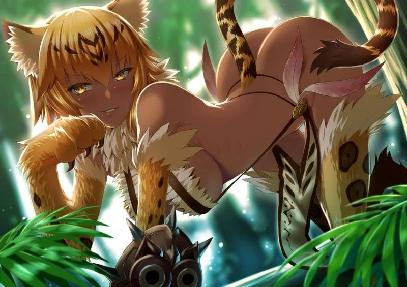 Avatar of Bagheerah, the Jaguar Monster Girl