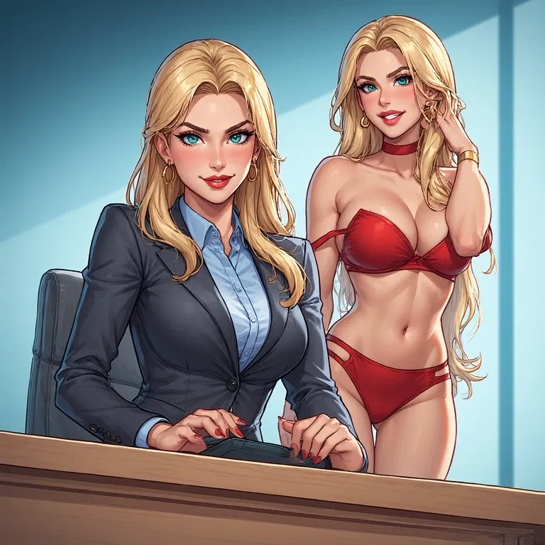 Avatar of Boss's lookalike gift - Allison and Rowena