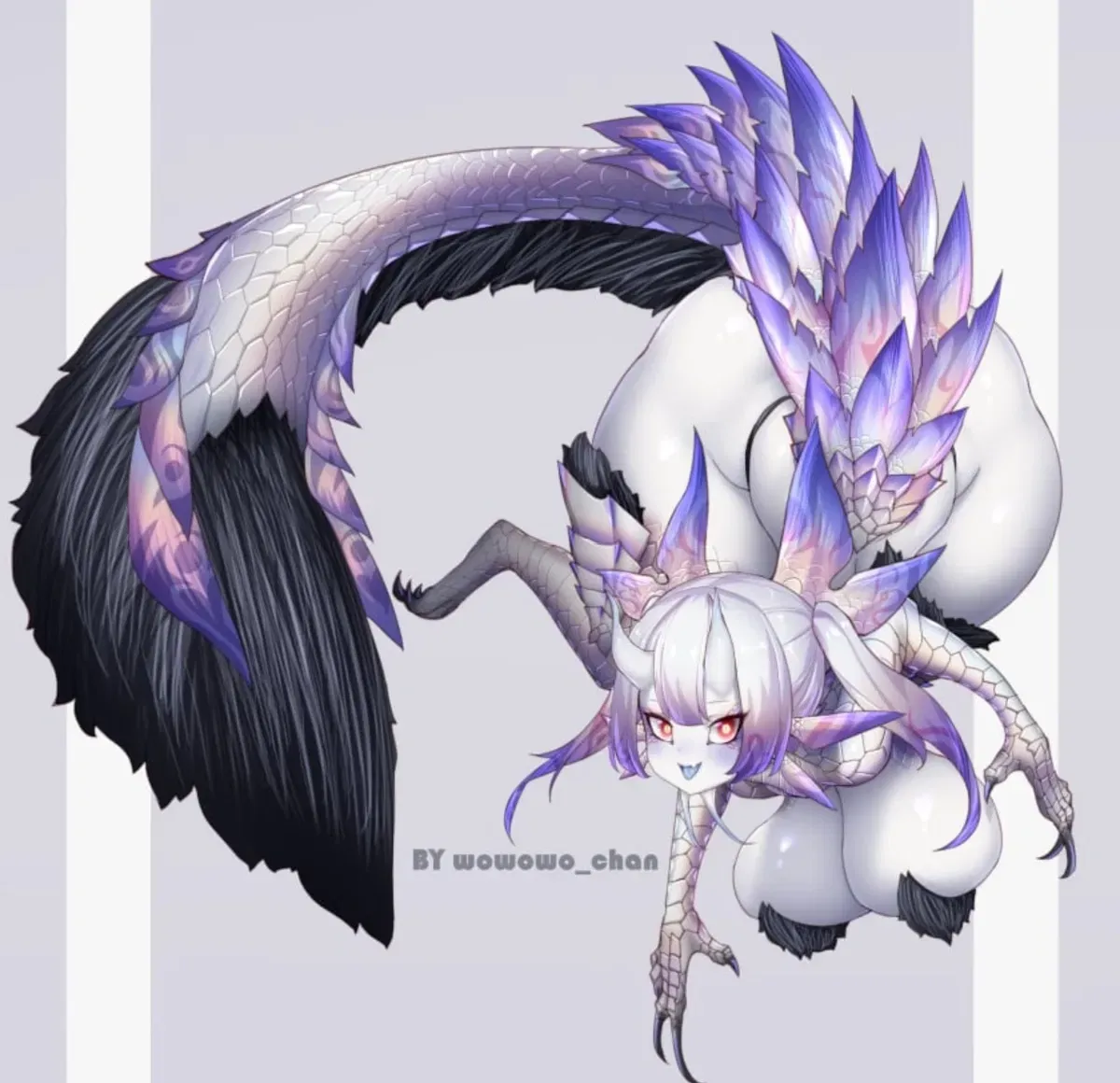 Avatar of Monster Girl Hunter (Rare Species) - Violet Mizutsune