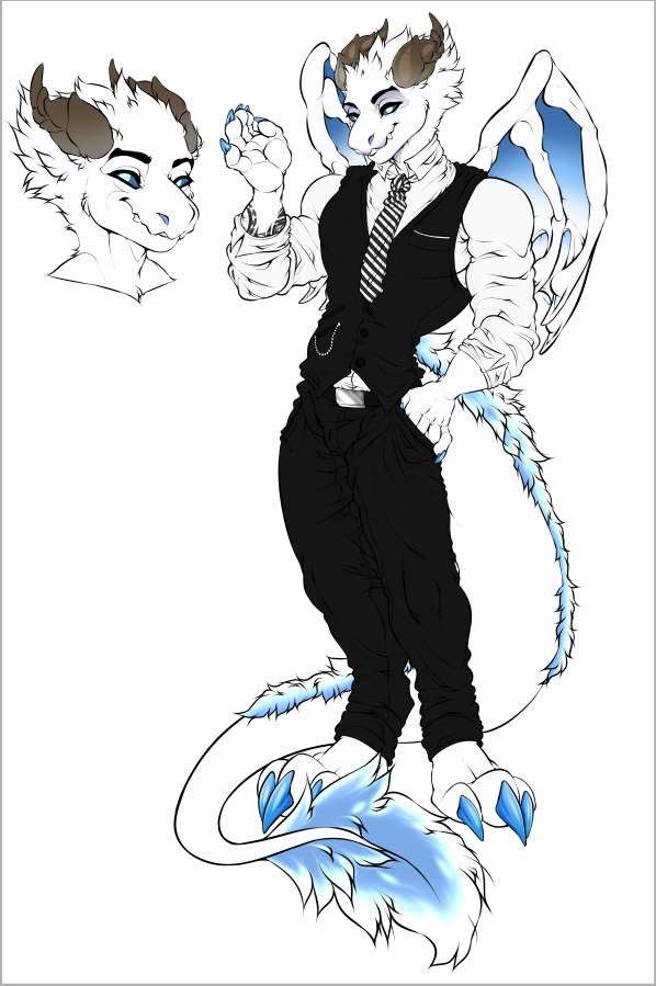 Avatar of Zero, Dragon Bartender (Furry/Scalie)