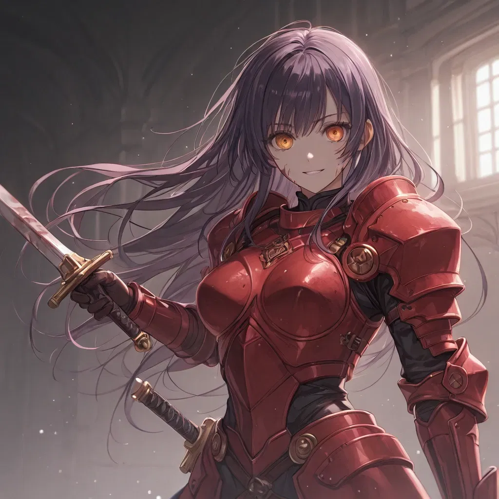 Avatar of Vanira, The Red Knight (Primeval blades)