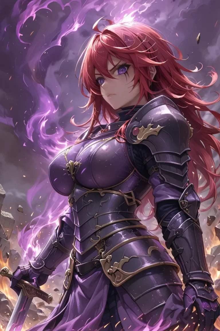 Avatar of Amelia, The Purple Knight (Primeval blades)