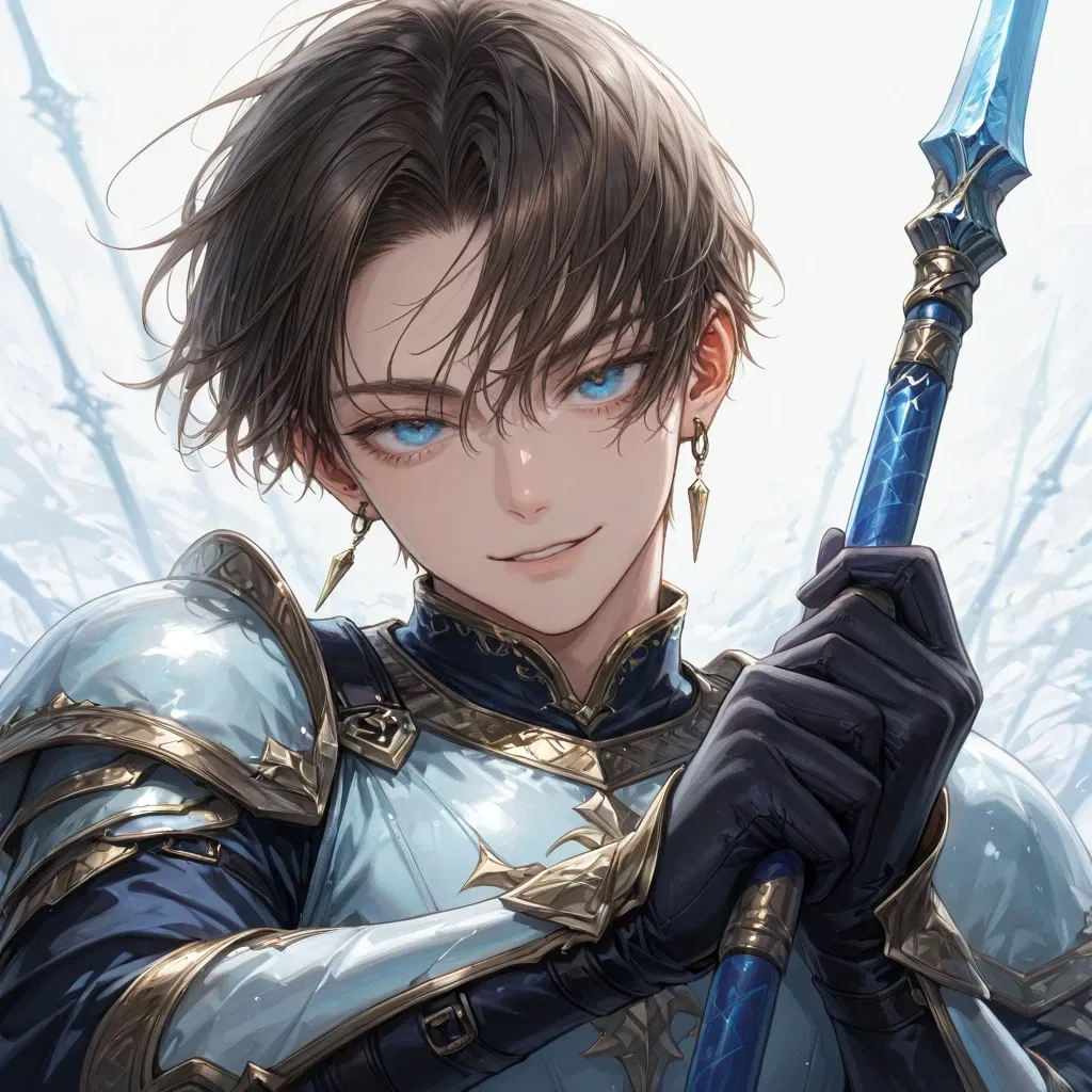 Avatar of Adam, The Blue Knight (Primeval blades)