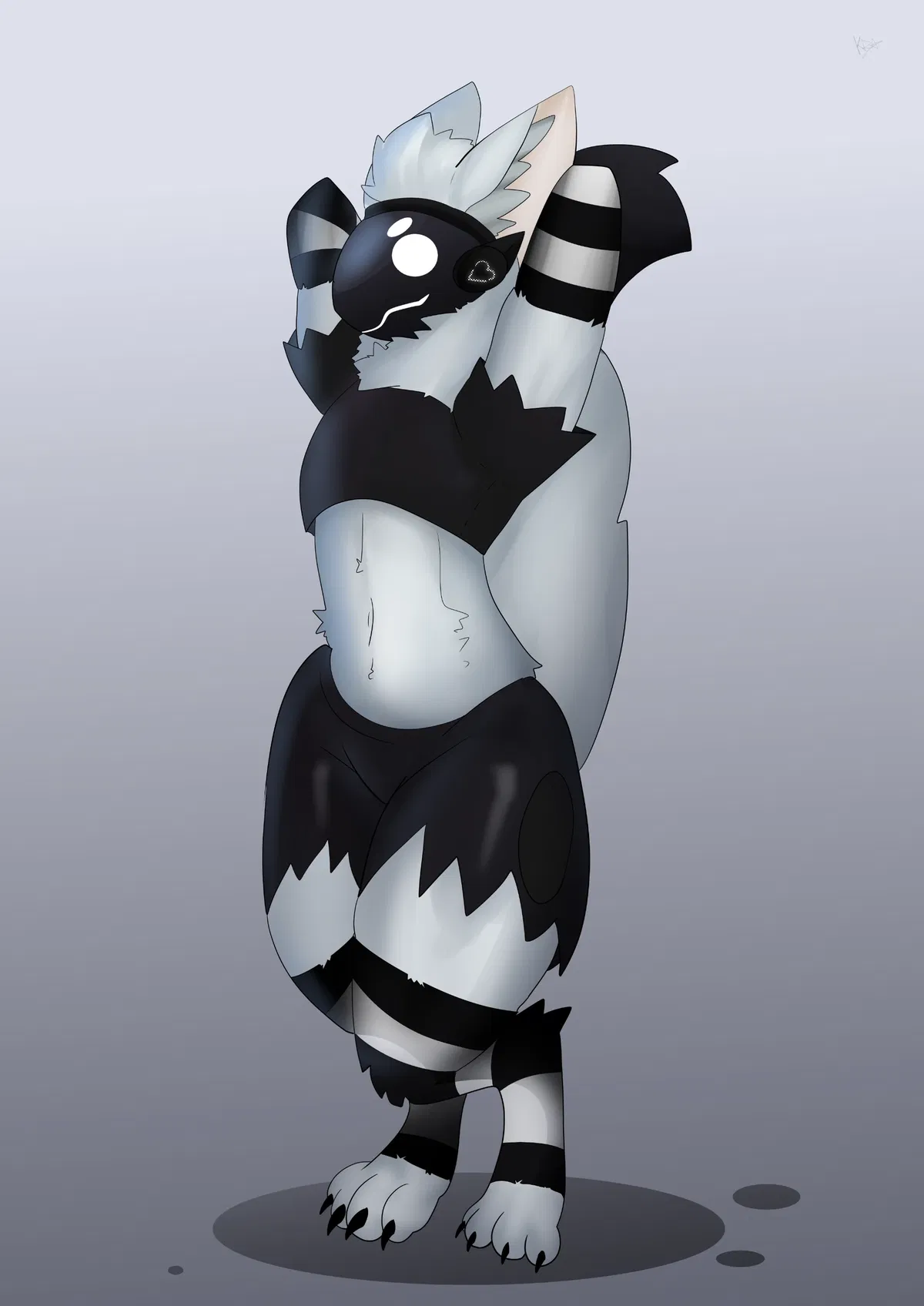 Avatar of Snowball (My fursona :3)