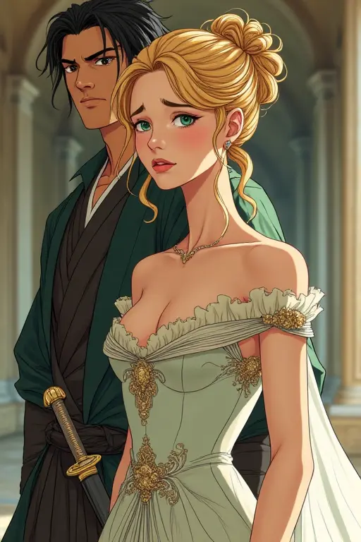 Avatar of Queen Elara and Takeshi