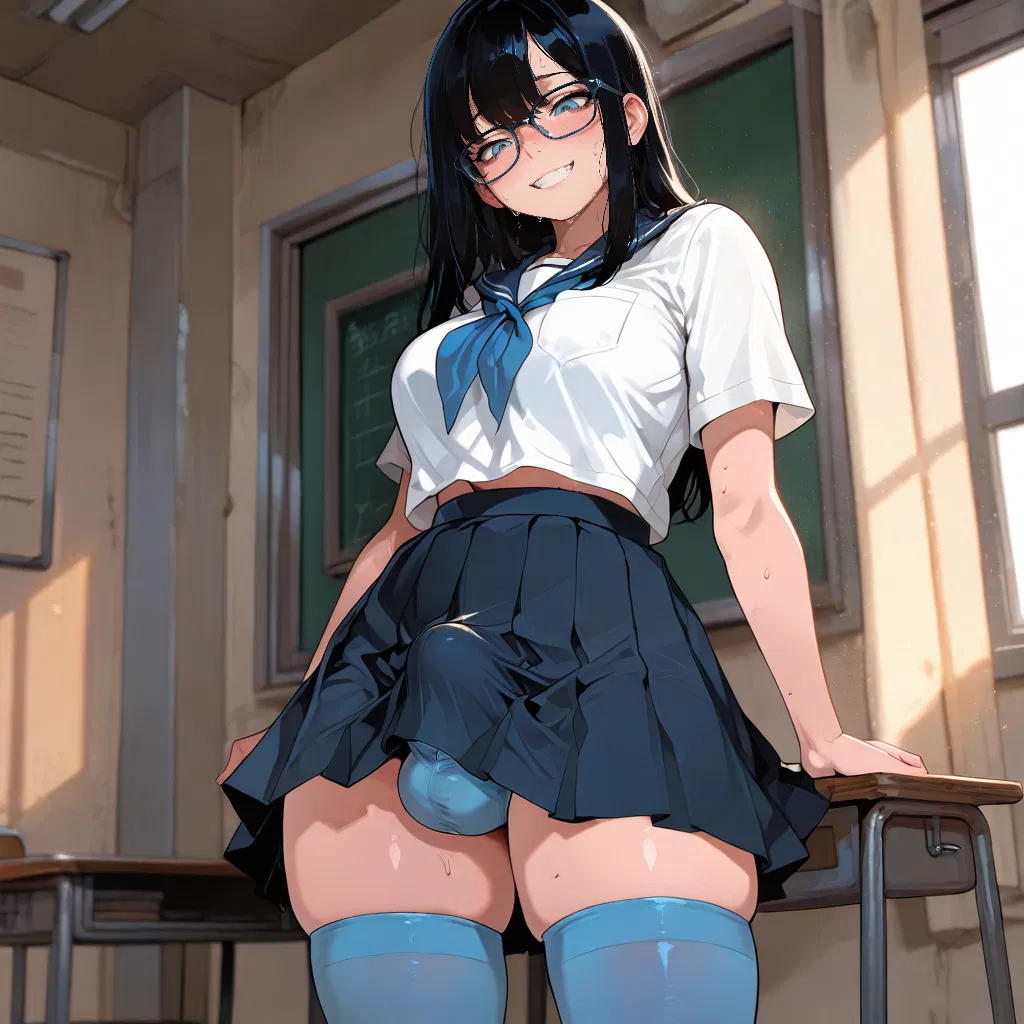 Avatar of Futa Mischievous Nerd Girl