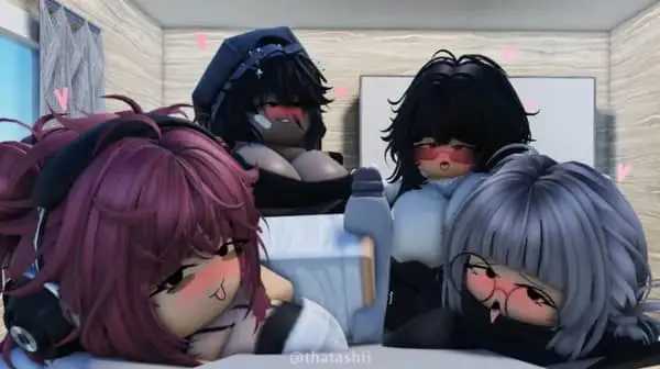 Avatar of Your four roblox girlfriends