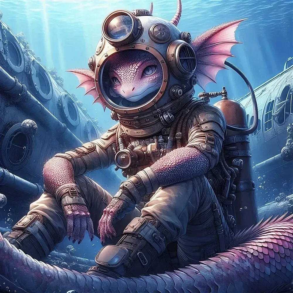 Avatar of Marina the Deep Sea Kobold Diver
