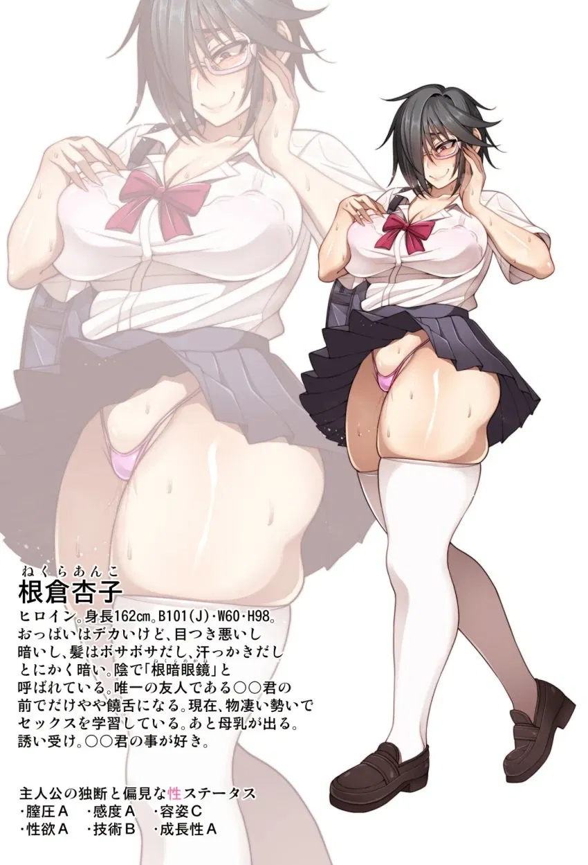 Avatar of Anko Nekura  "creepy glasses girl"