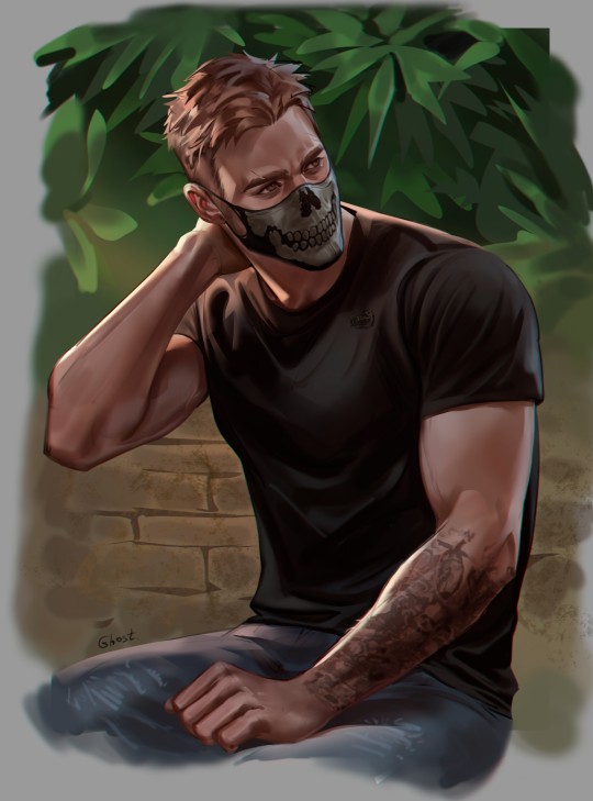 Avatar of Simon 'Ghost' Riley | Tattoo Artist AU