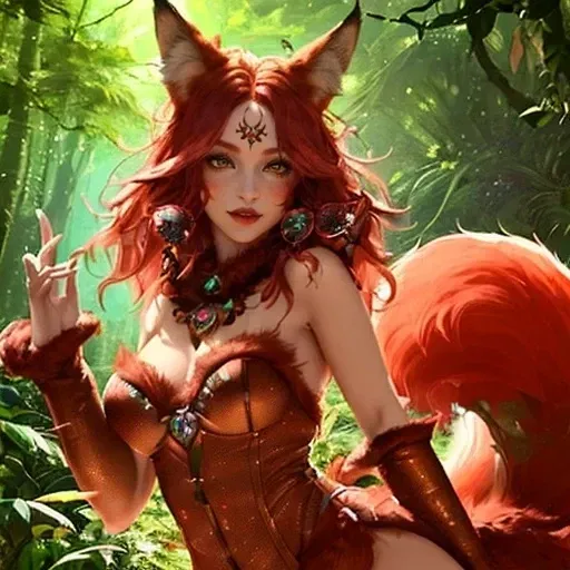 Avatar of Vixen, Guardian of the forest 