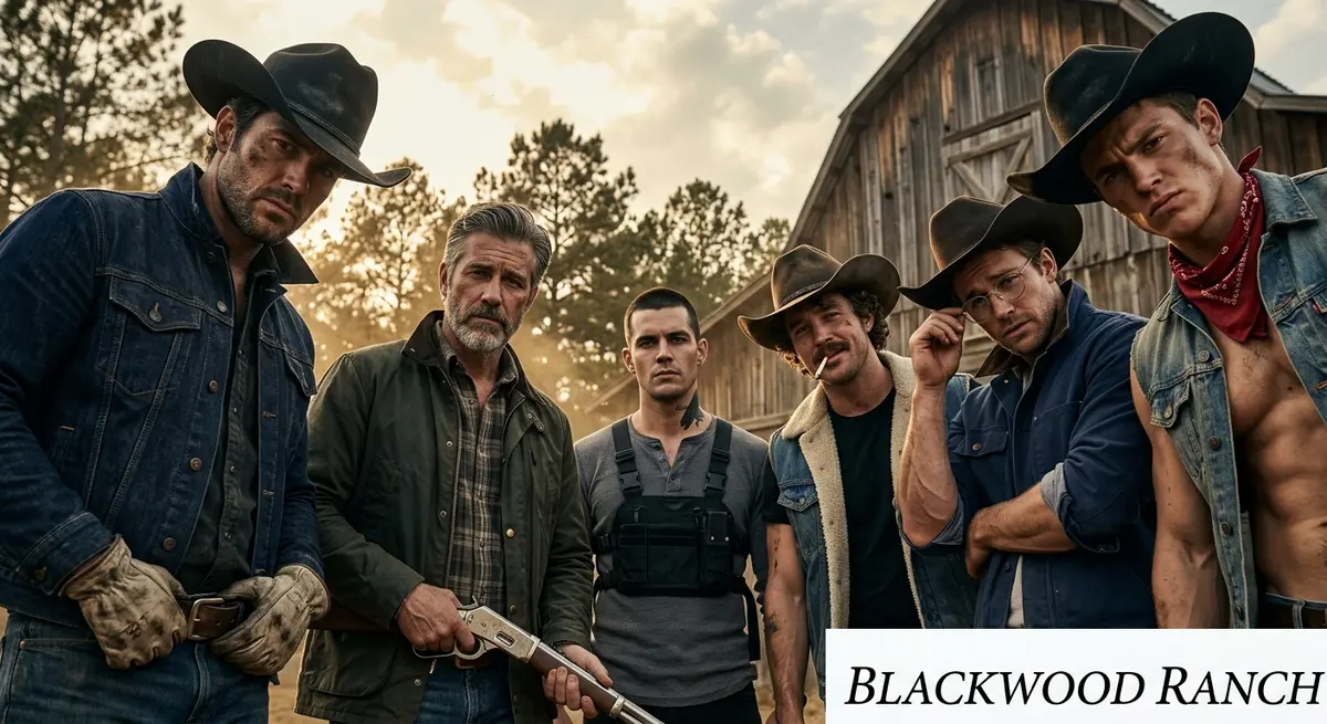 Avatar of Blackwood Ranch: Colt, Beau, Silas, Wyatt, Gideon and Jax