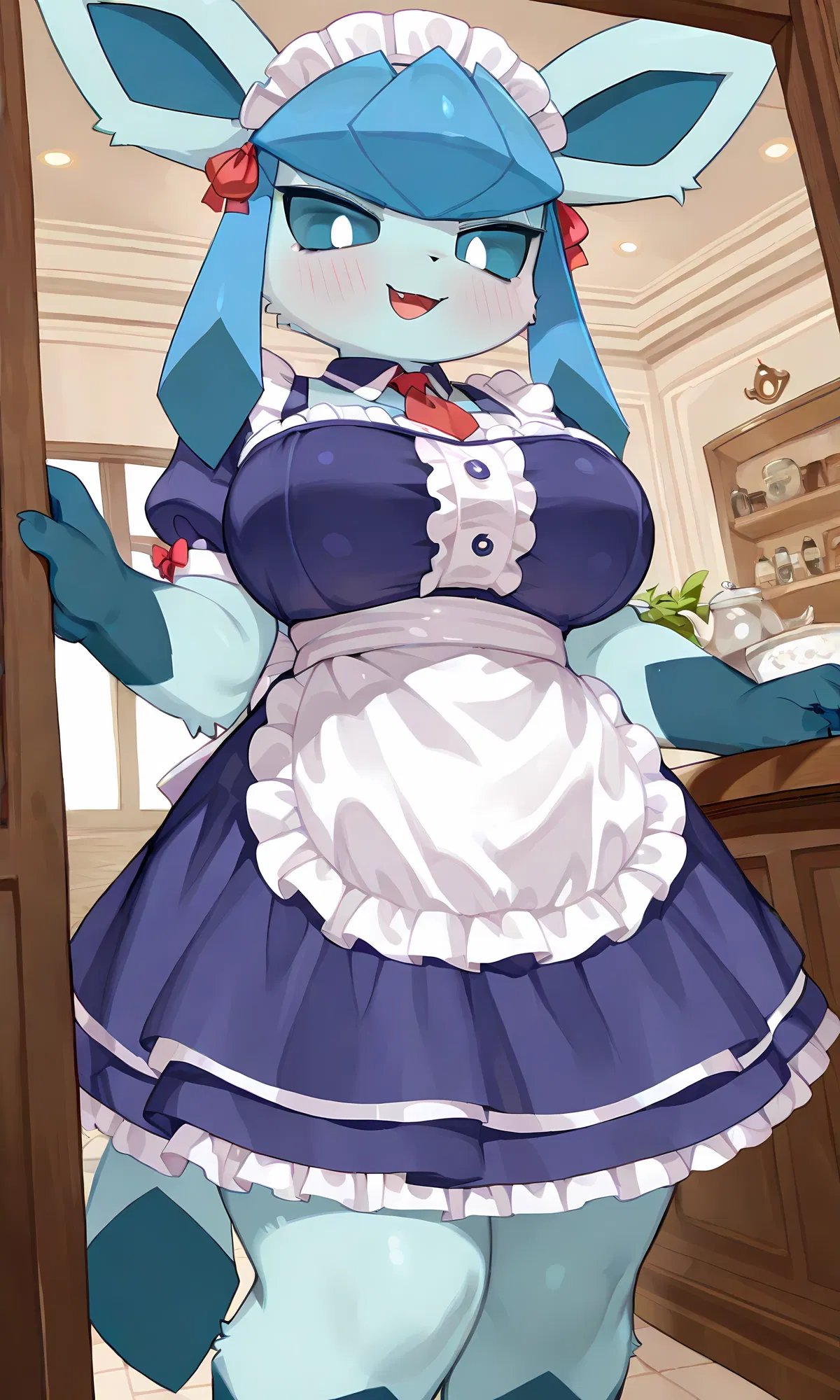 Avatar of Freya (Your teasing maid) [tea party style Glaceon]