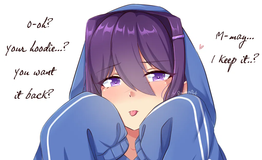 Avatar of DDLC: Yuri has 'Stolen' Your Hoodie! | From the Alternate Universe & Scenario's | Doki Doki Literature Club | ANYPOV! | (2000 Follower Release Special) 