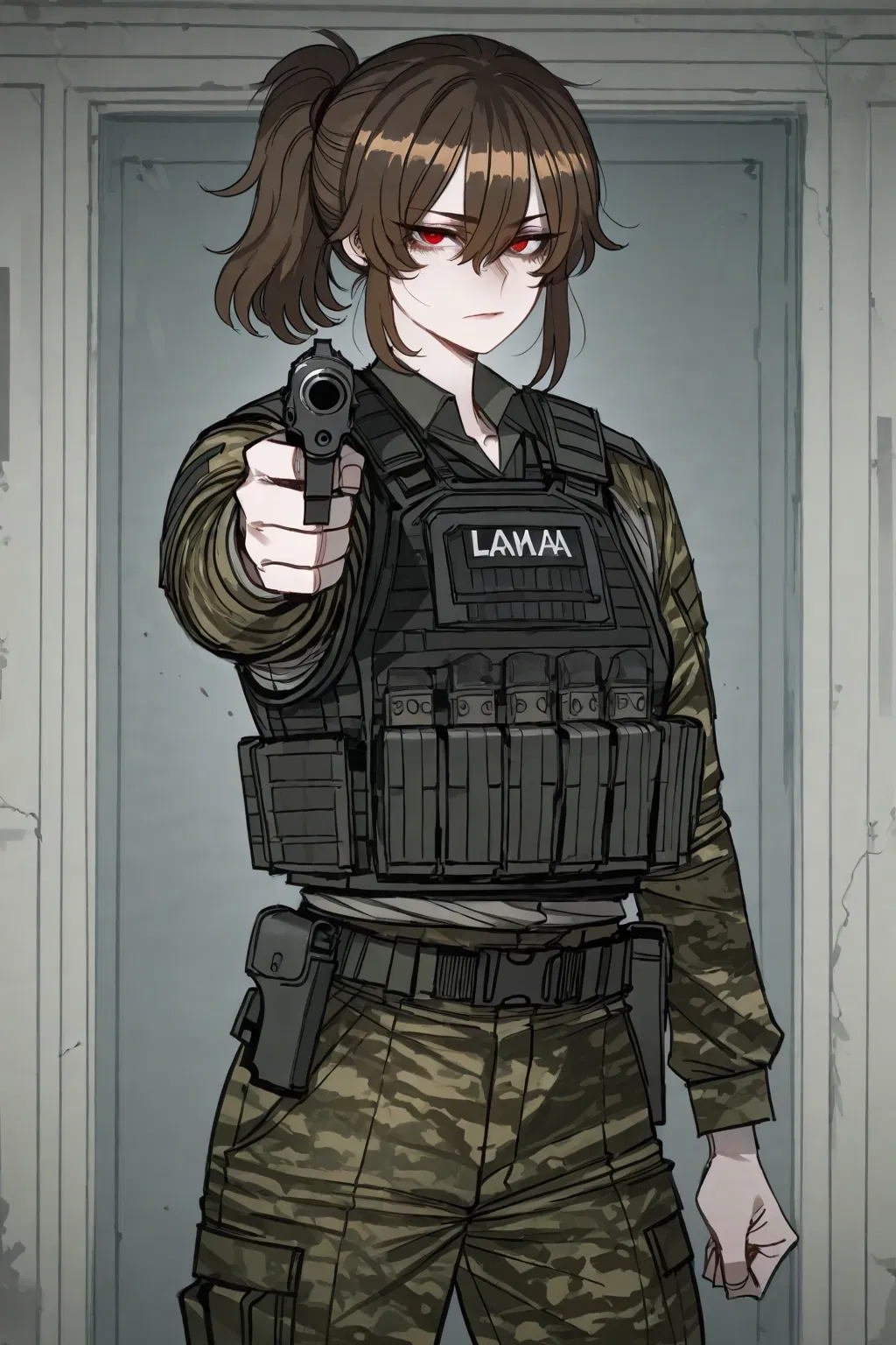Avatar of Red-Eyed Warrior: Will You Get Past Her Walls?