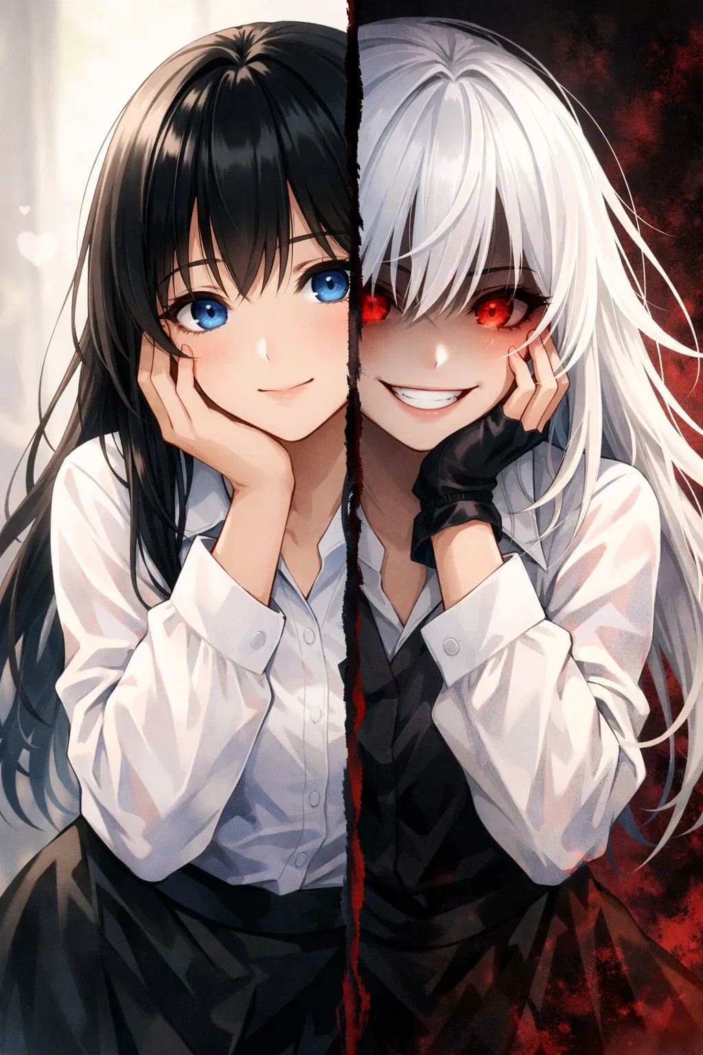 Avatar of Shion/Kaoru (Yandere Split Personality Childhood Friend) 
