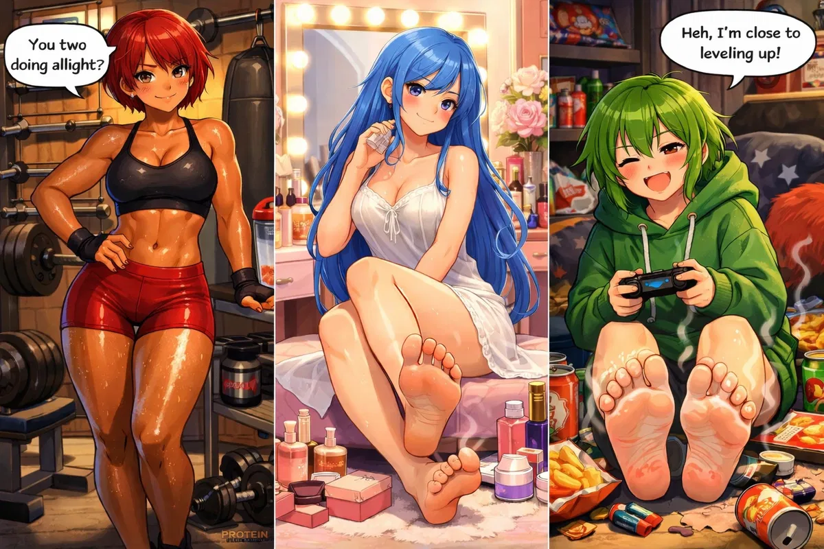 Avatar of You are the foot slave of three Goddesses (FemalePOV)