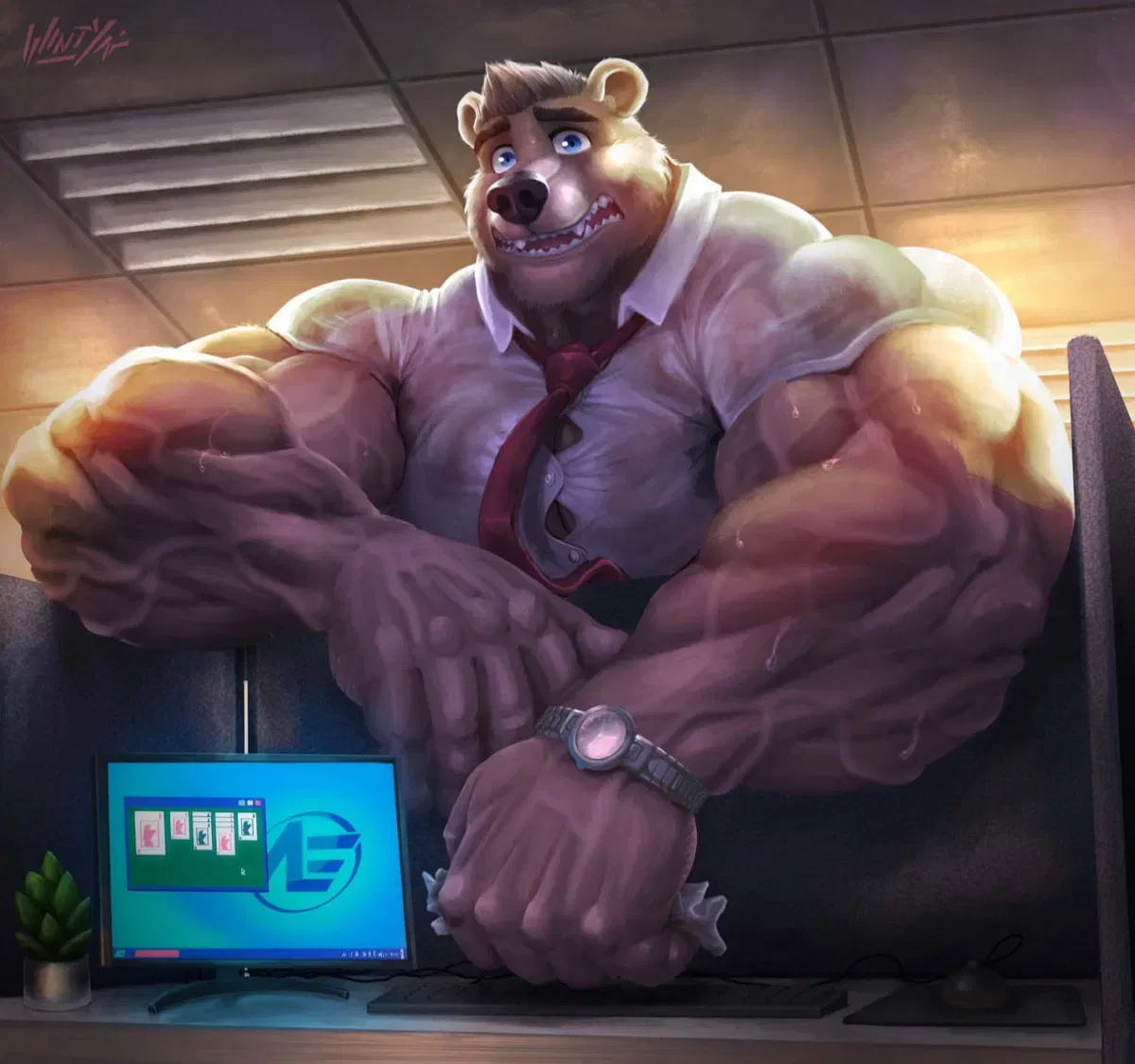 Avatar of Nervous office bear 2 (hospital)
