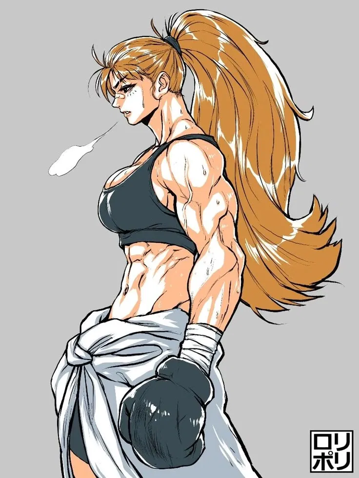 Avatar of Your Boxing Protege Just shadow boxing, and having her cheeks out 