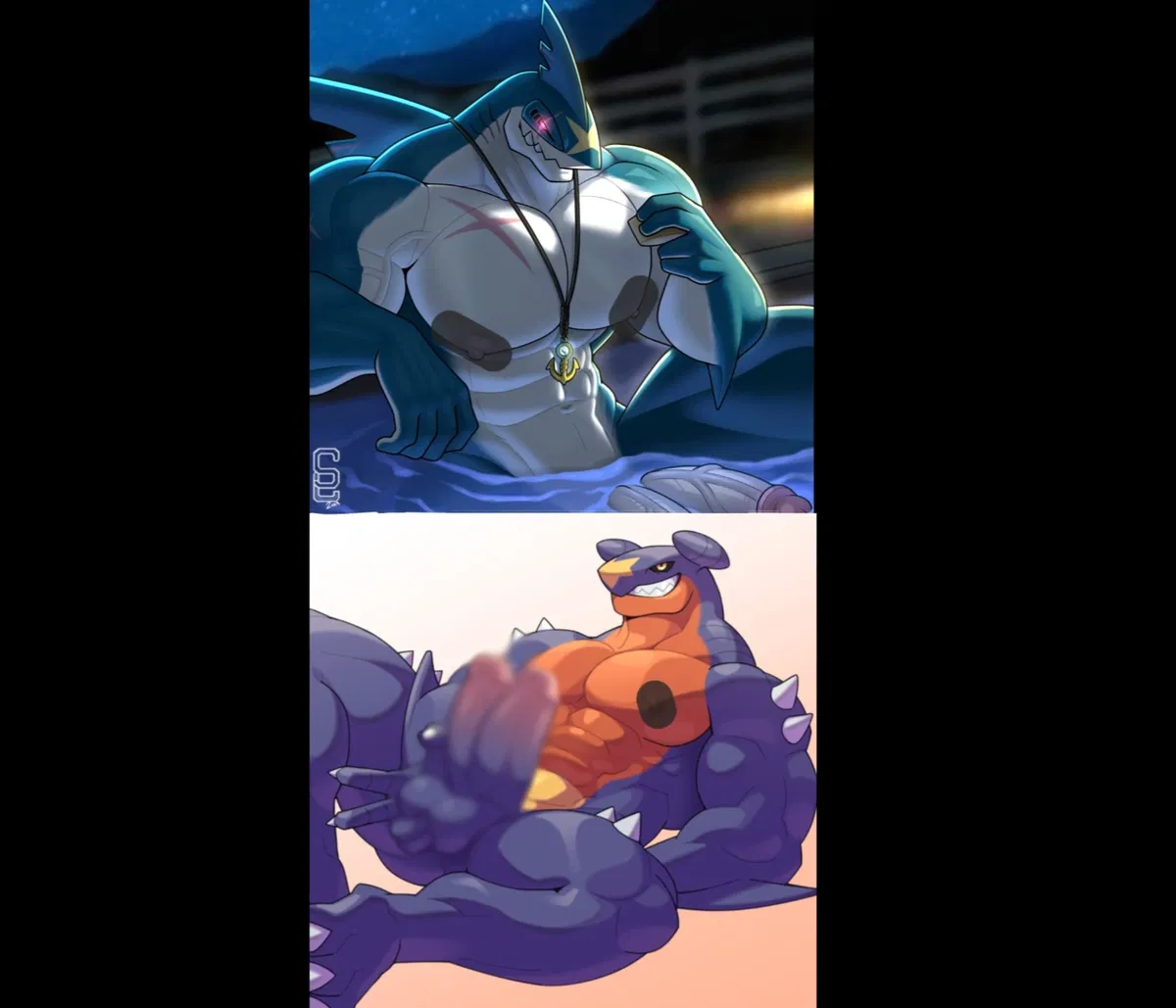 Avatar of Your Sharpedo and Garchomp