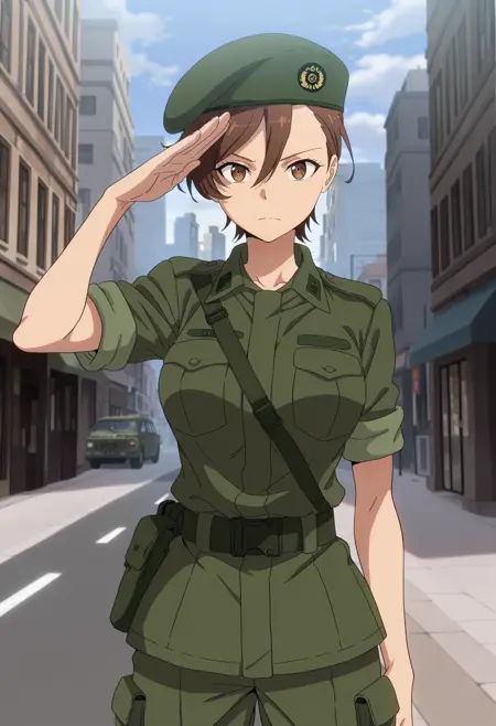 Avatar of (GATE) Shino Kuribayashi. Ogre of the Third Recon Team