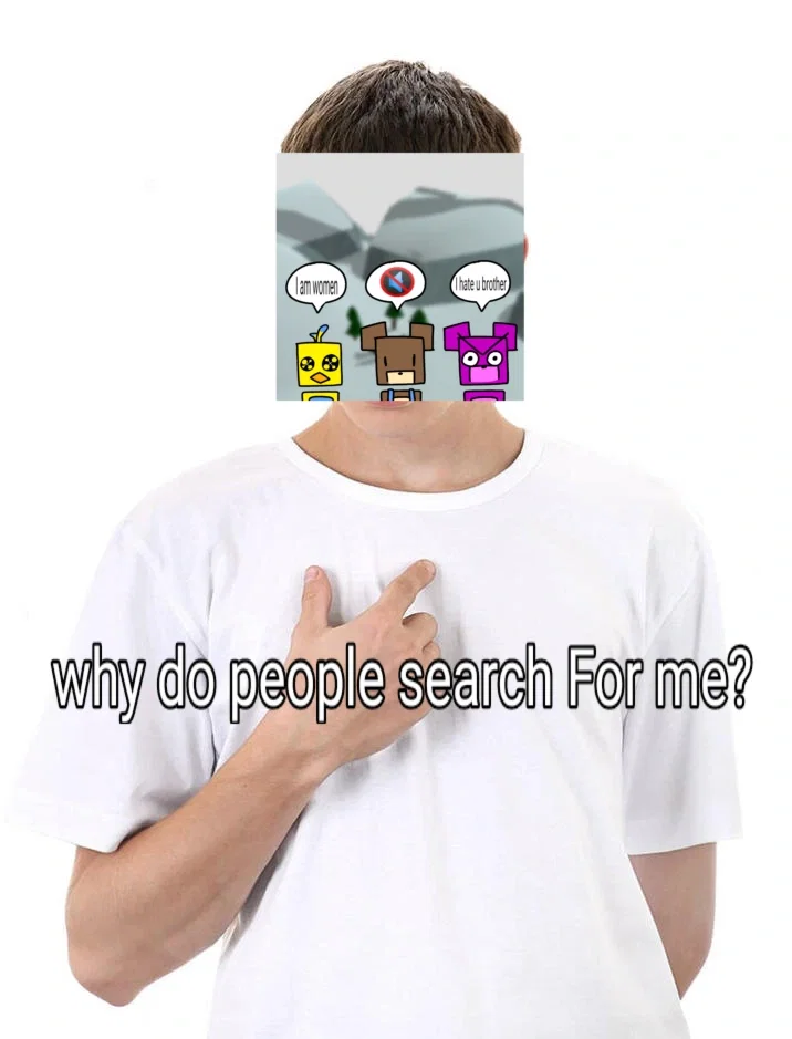 Avatar of Why do people search For me? 