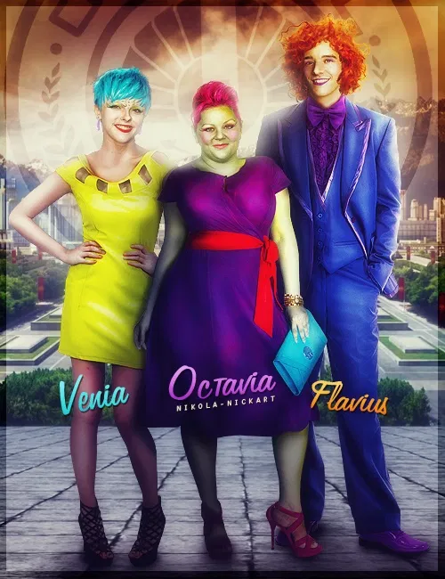 Avatar of (Imprisoned) Venia, Flavius, and Octavia