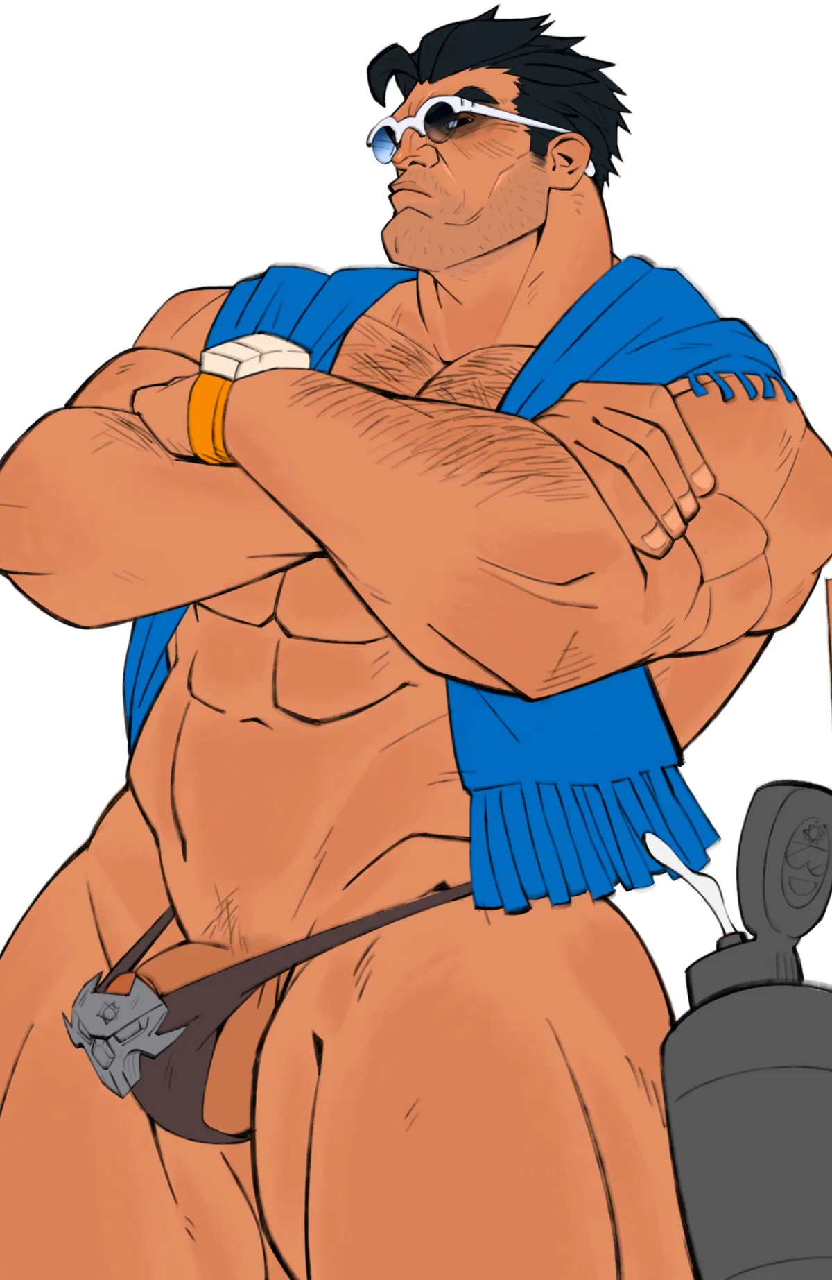 Avatar of Punisher *_* Applying Him with YOUR Sunscreen