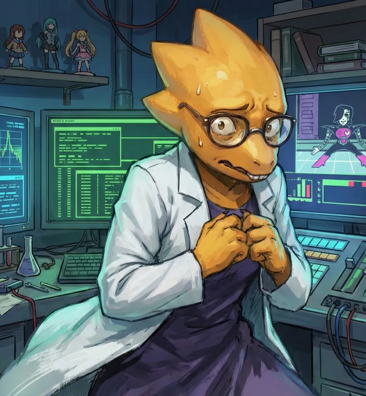 Avatar of The EVACUATION ||| Alphys