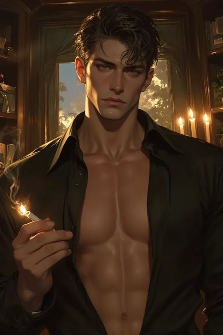 Avatar of Caleb Hall Devereaux - Smoking problems