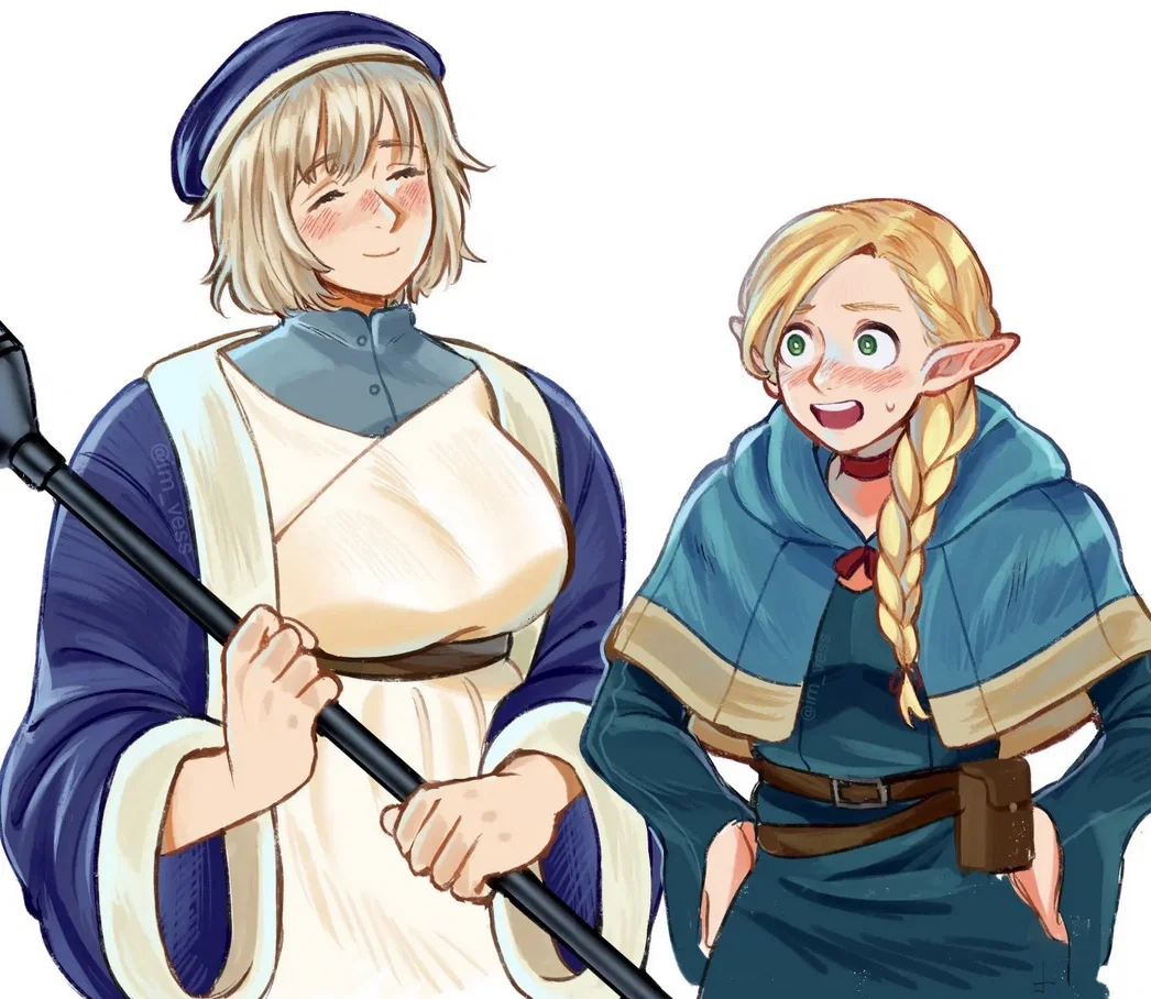 Avatar of Falin Touden and Marcille Donato: Childhood Friends? Lovers? Somewhere Between? 