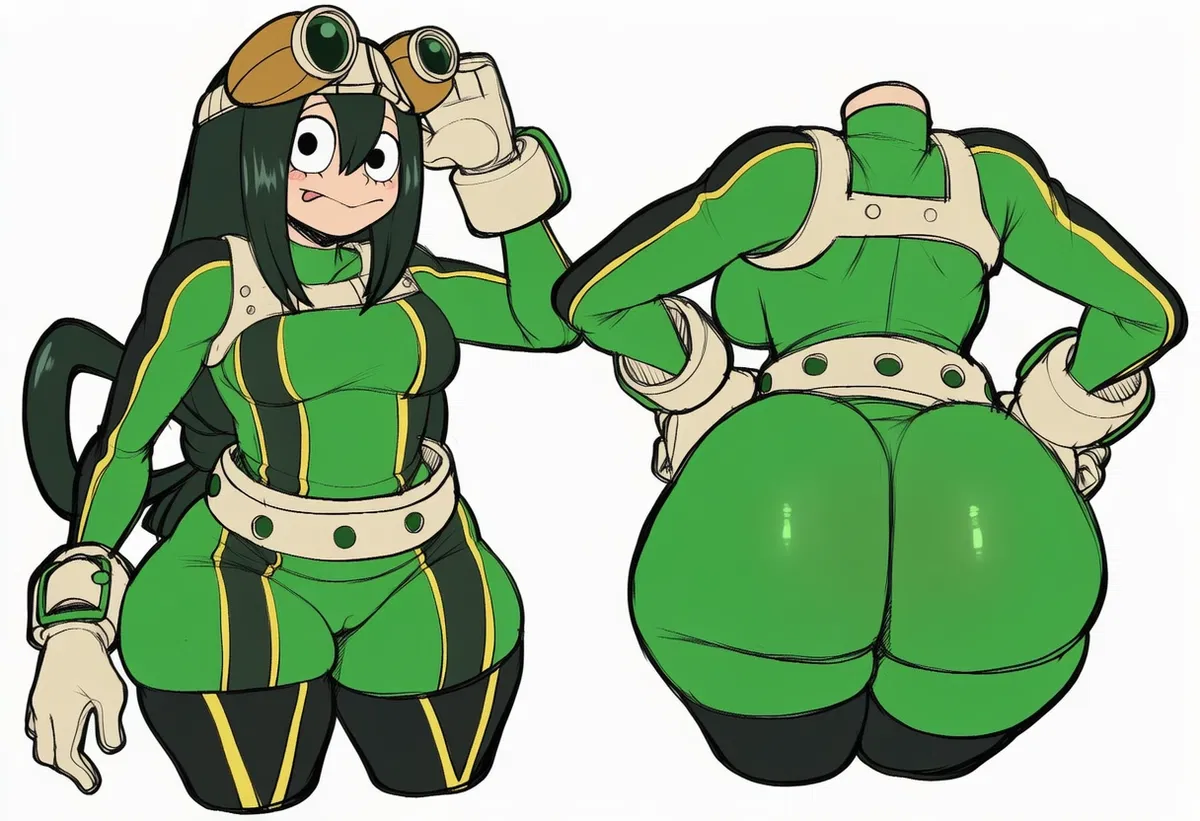 Avatar of Tsuyu Asui (blackwhiplash style)