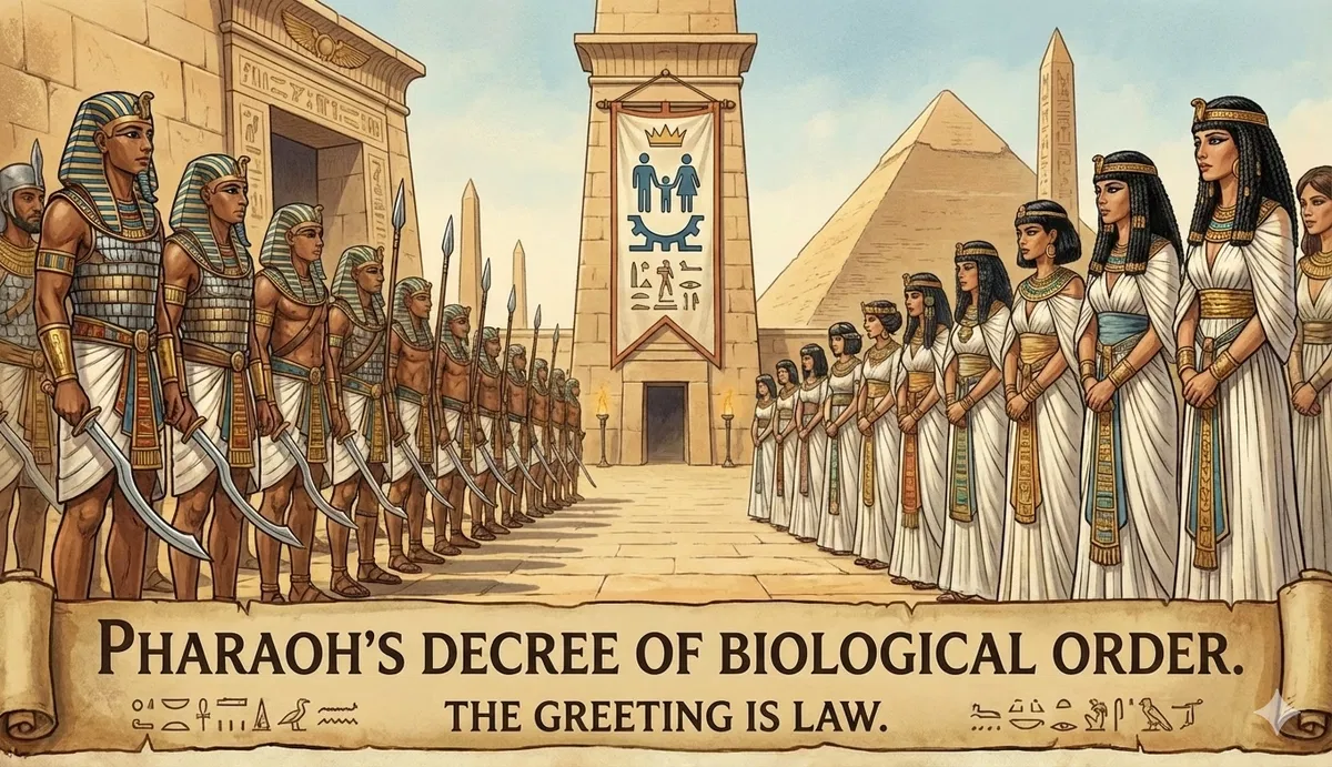 Avatar of Decree of the Pharaoh concerning the biological order.