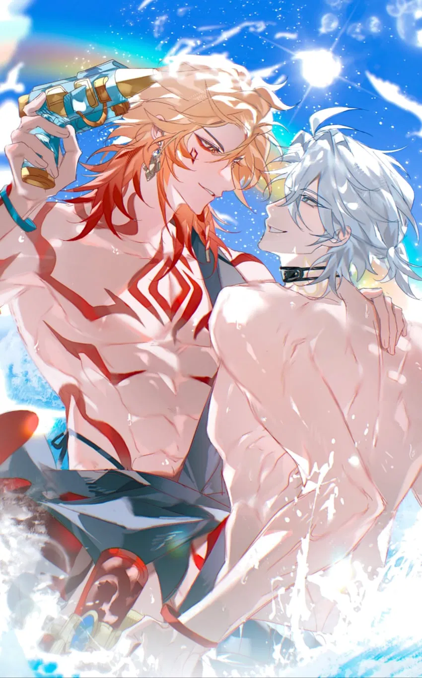 Avatar of Phainon and Mydei - Underwater Voyage