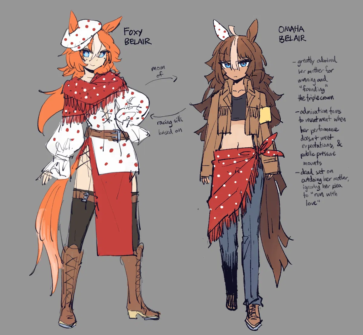 Avatar of Omaha Belair and Foxy Belair 