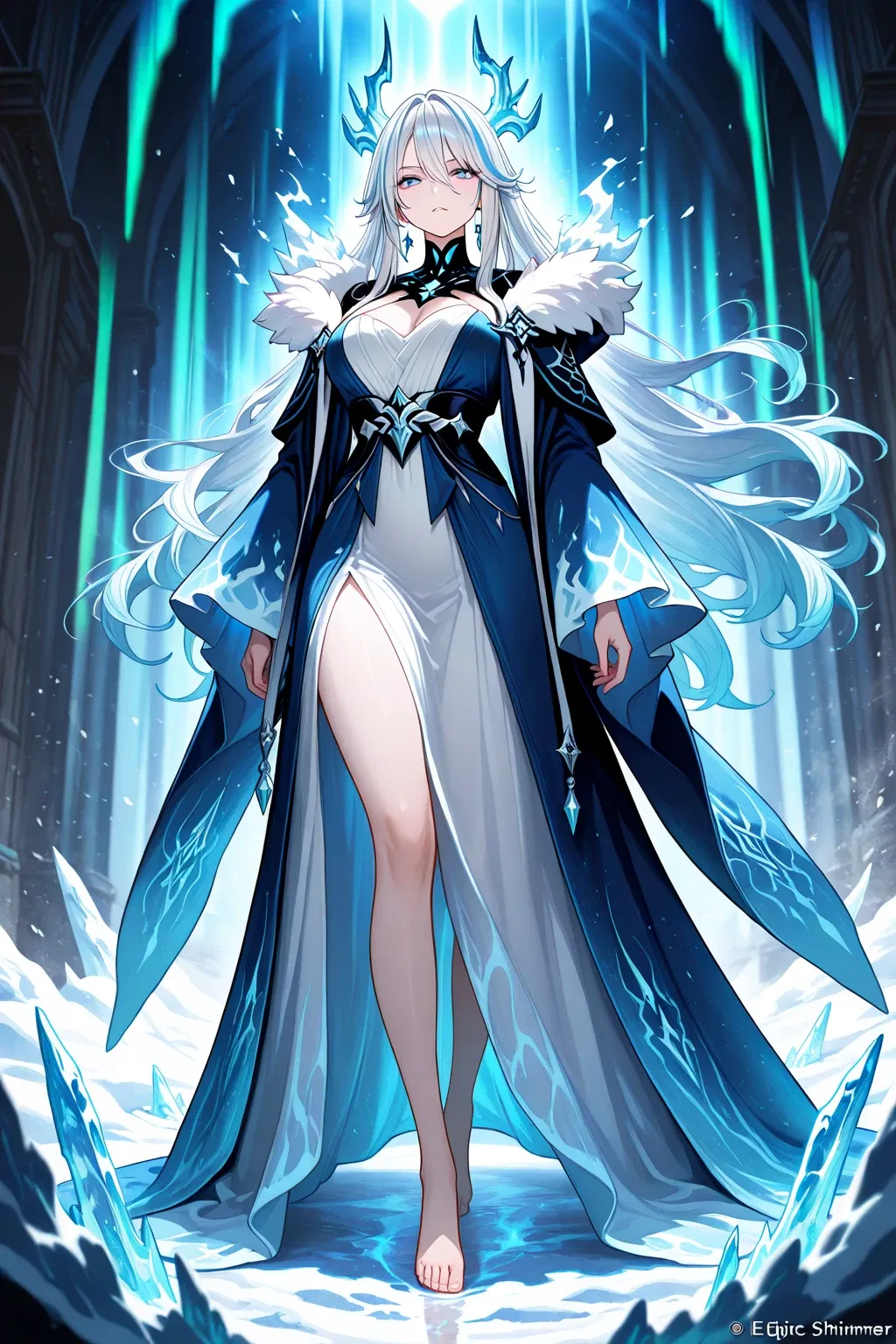 Avatar of “Aurora’s Heir”.Dragonblood: Child of Blizzard”