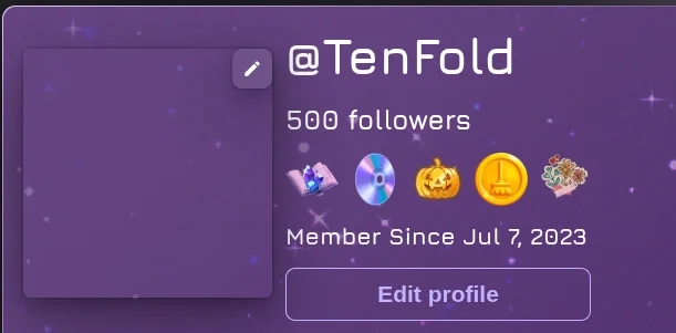 Avatar of 500 followers