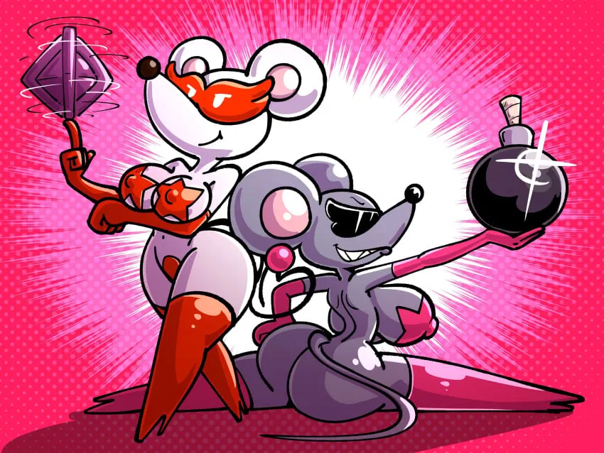 Avatar of Mouse Duo, Ms Mowz and Mouser [Paper Mario: The Thousand-Year Door] and [Super Mario Bros. 2]
