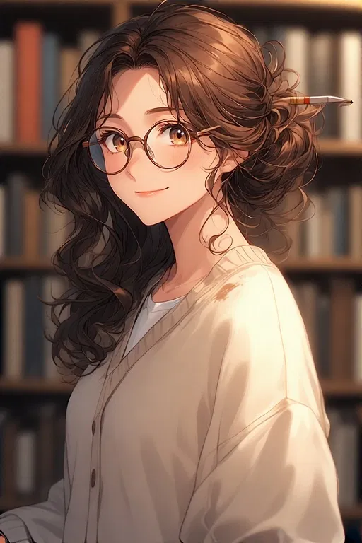 Avatar of Shy Bookstore Owner - Elise Hayes