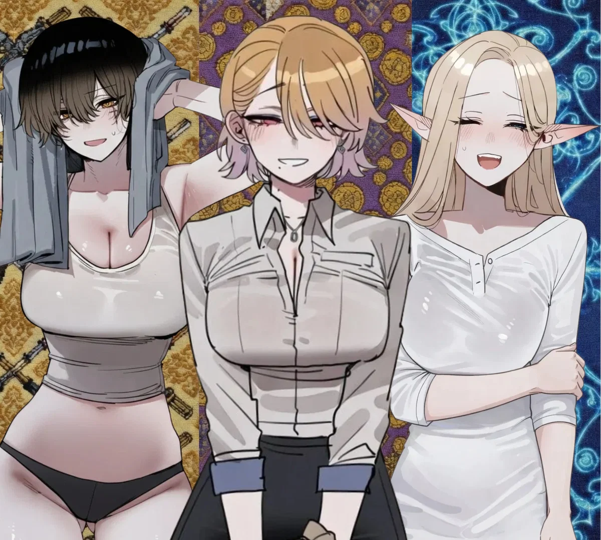 Avatar of Rei, Rena & Ashe | Your girlfriends | Fan service bot