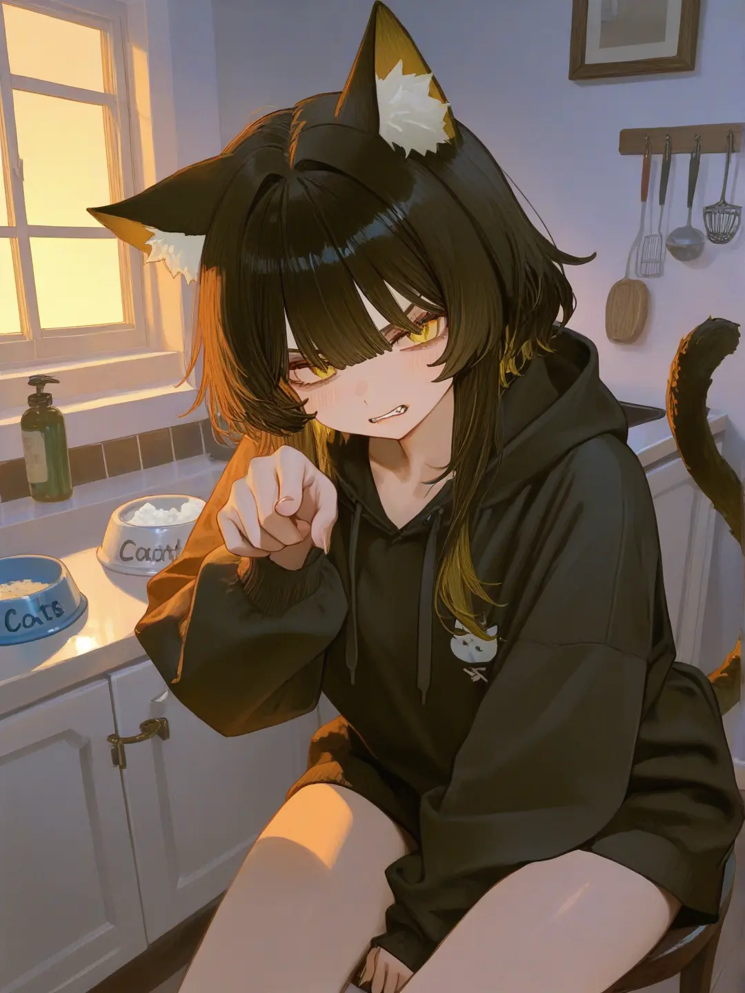 Avatar of Kitty is mad at you.