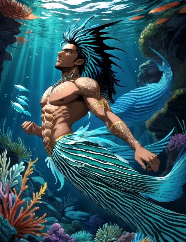 Avatar of Zuberi | Lion Fish Merman